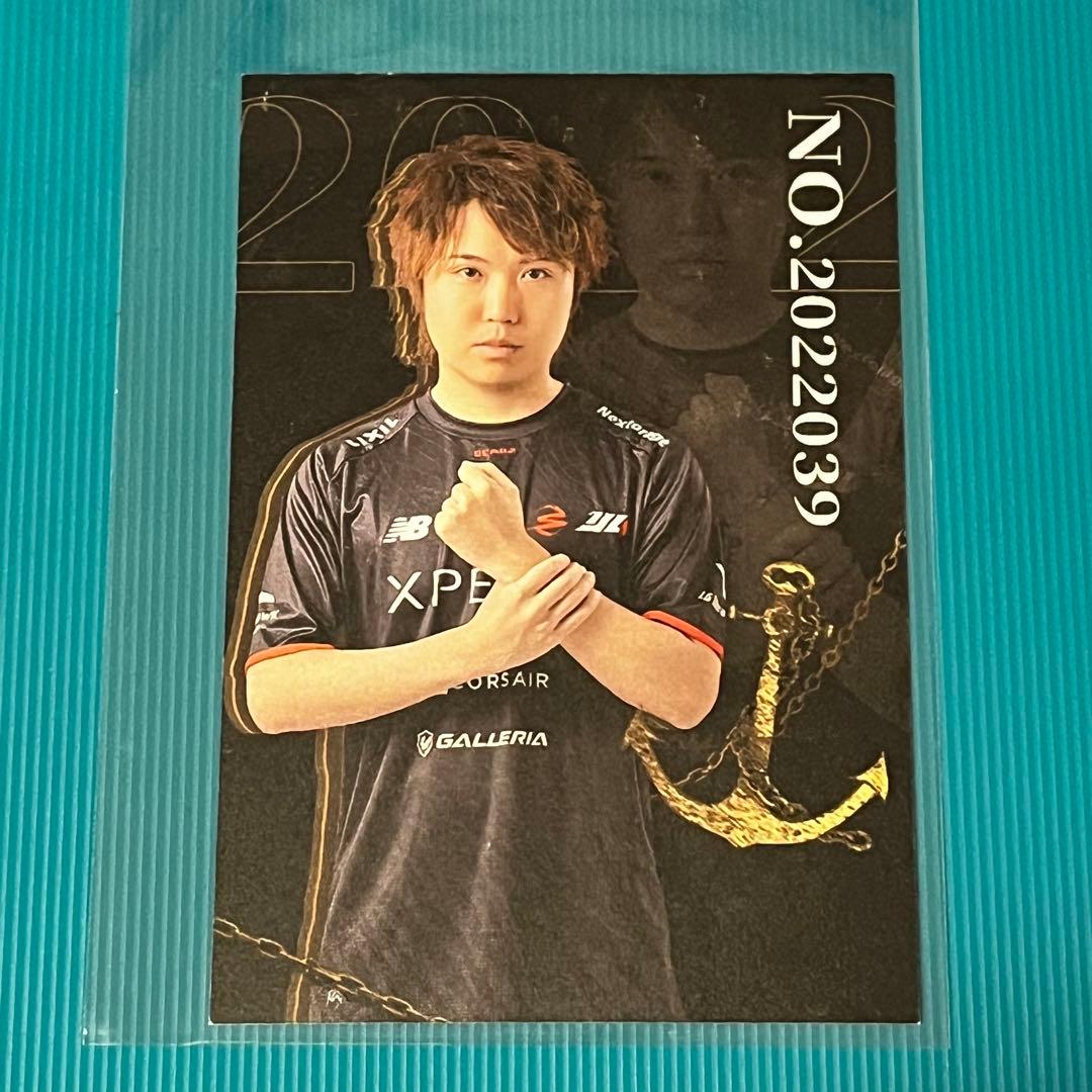 非売品】秋季 IJL 2022 第五人格 プロチーム ポストカード SCARZ