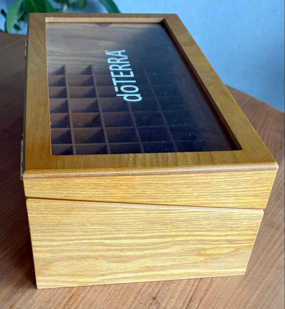 ドテラ 【正規品】木箱 ウッドボックス50本収納 - メルカリ