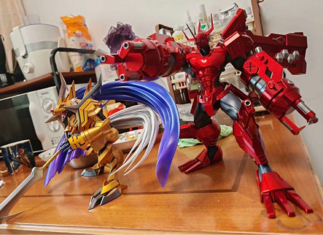 デジモン ブリッツグレイモン 樹脂フィギュア ガレージキット T1