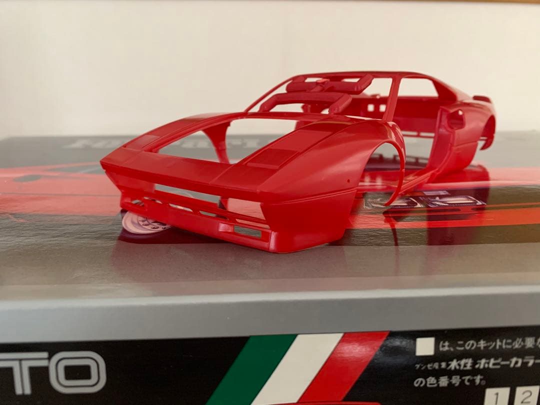 完売希少BIGスケール/未作成】フジミ模型 1/16 フェラーリ 288GTO