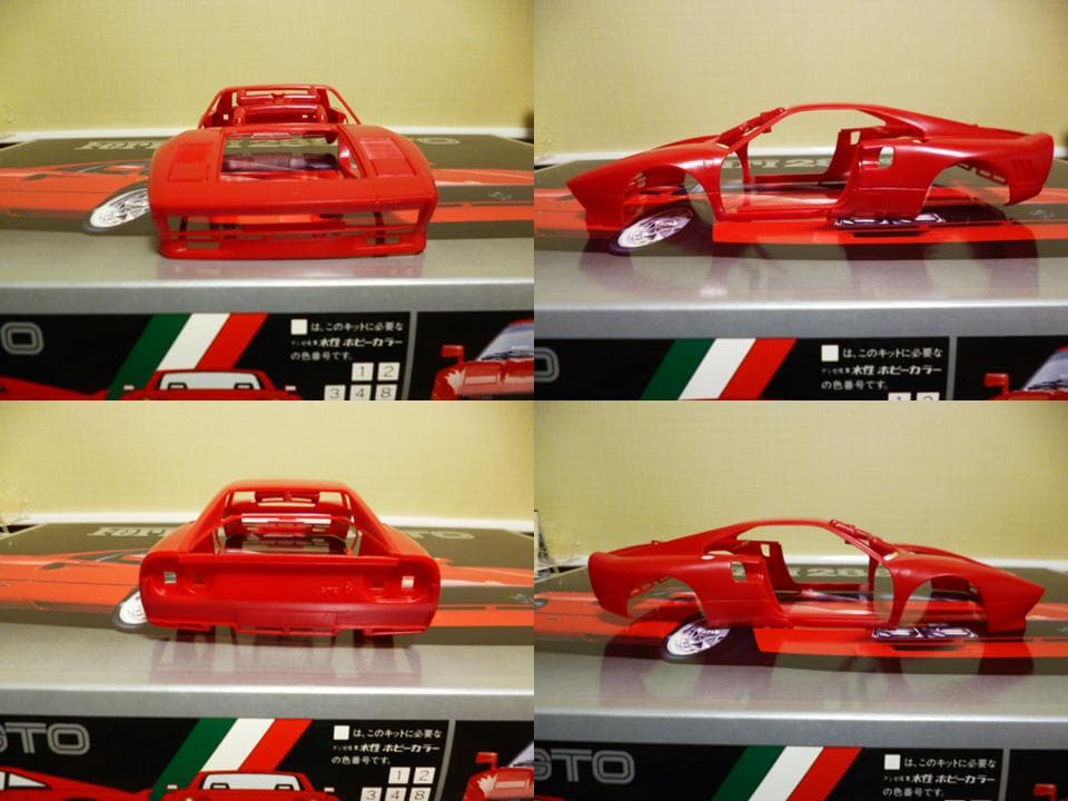 完売希少BIGスケール/未作成】フジミ模型 1/16 フェラーリ 288GTO