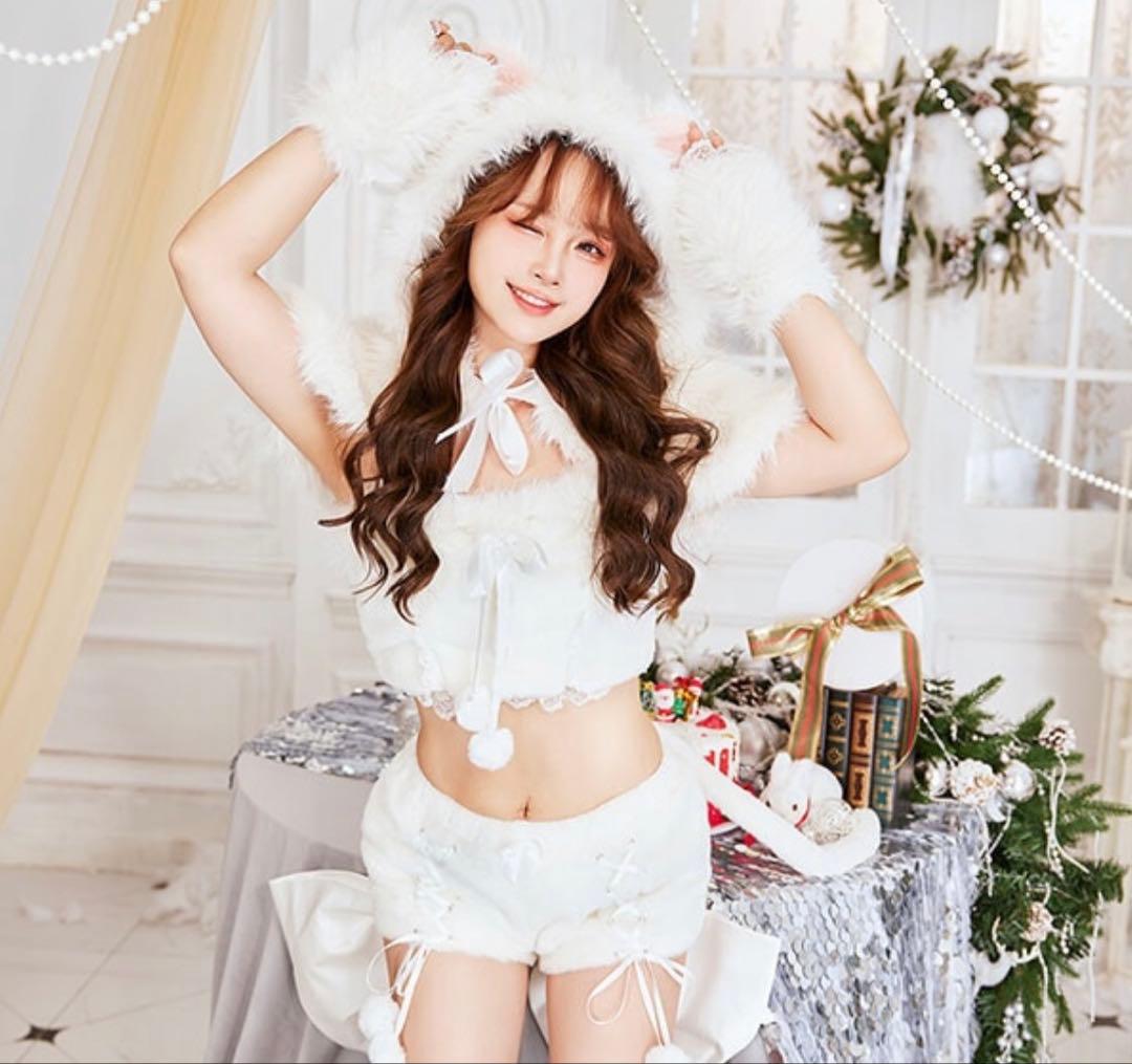 即日発送】Malymoon ふわふわメレンゲリボンキャットサンタ - メルカリ