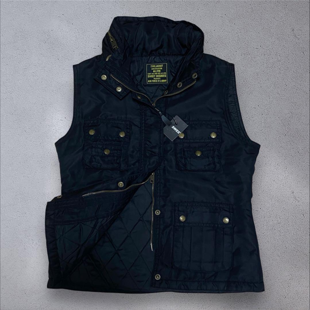 00s y2k archive ギミック ベスト スタッズ デッドストック 黒 - メルカリ