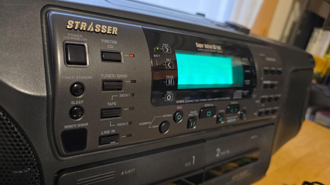 AIWA CSD-SR6改 Bluetooth搭載CDラジカセ 完動美品 166 - メルカリ