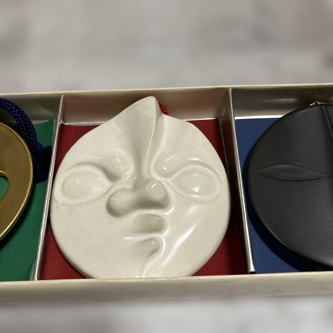 信楽焼岡本太郎太陽の顔日本万国博覧会記念セット箱入り - メルカリ