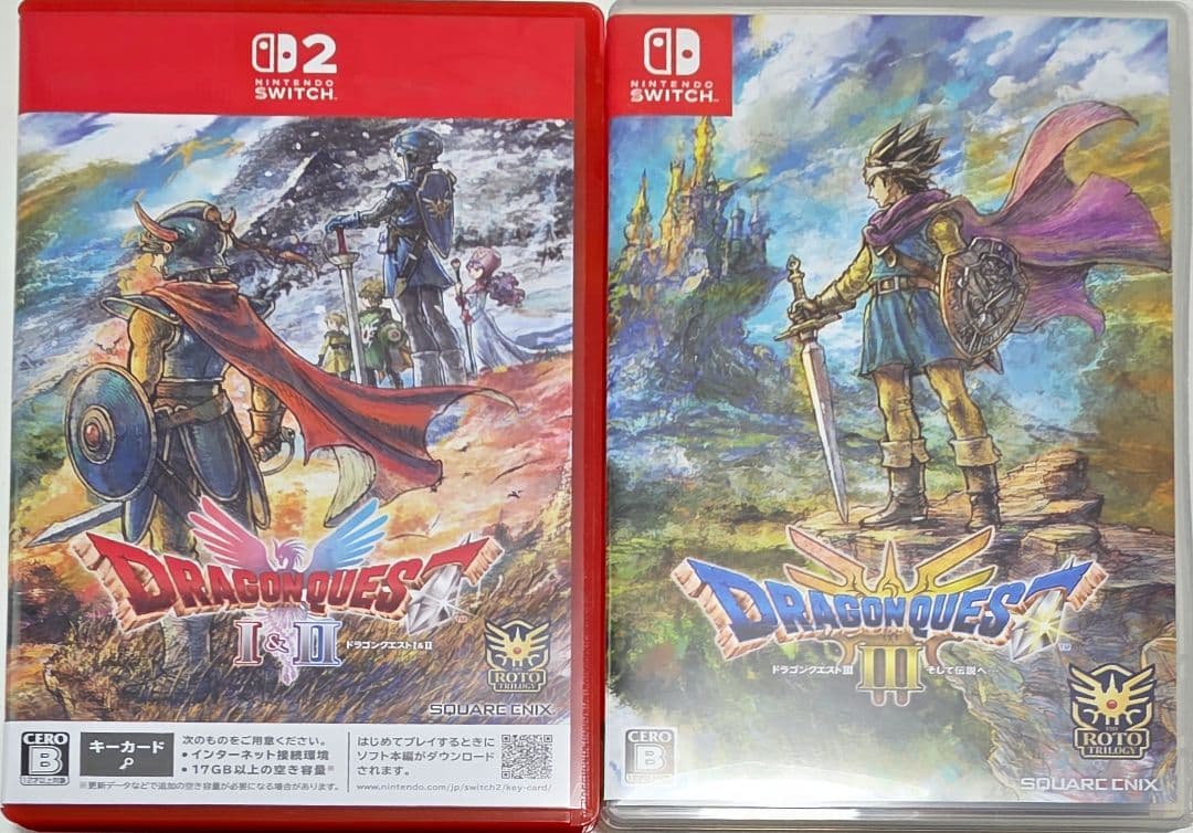 ドラゴンクエストI・II & III セット 数量限定】(Nintendo Switch)『ドラゴンクエストI＆II』 キャラクター