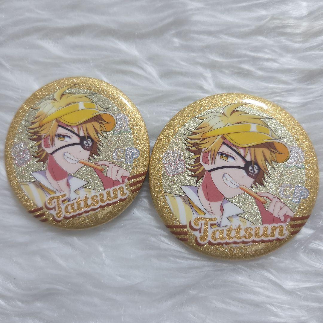 カラフルピーチ からぴち たっつんさん ダイナー 缶バッジ 2個セット