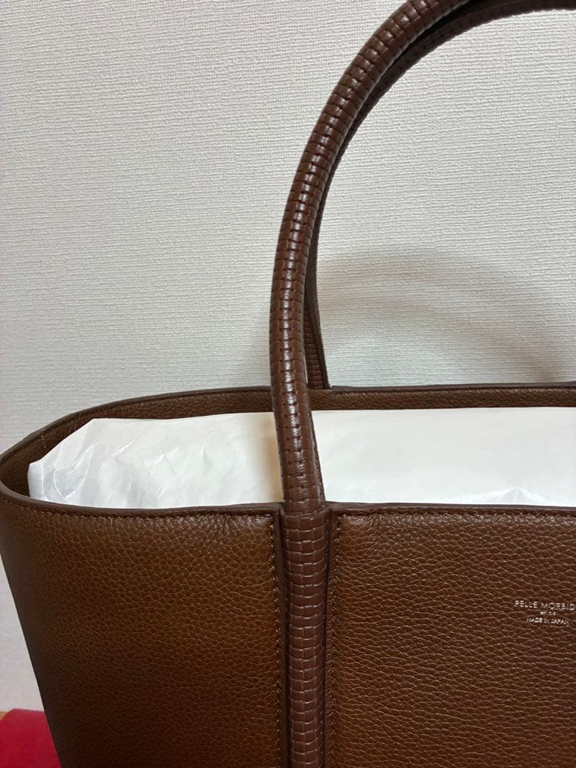 新品】ペッレモルビダ MH010トートバッグ ブラウン ホーサーシリーズ