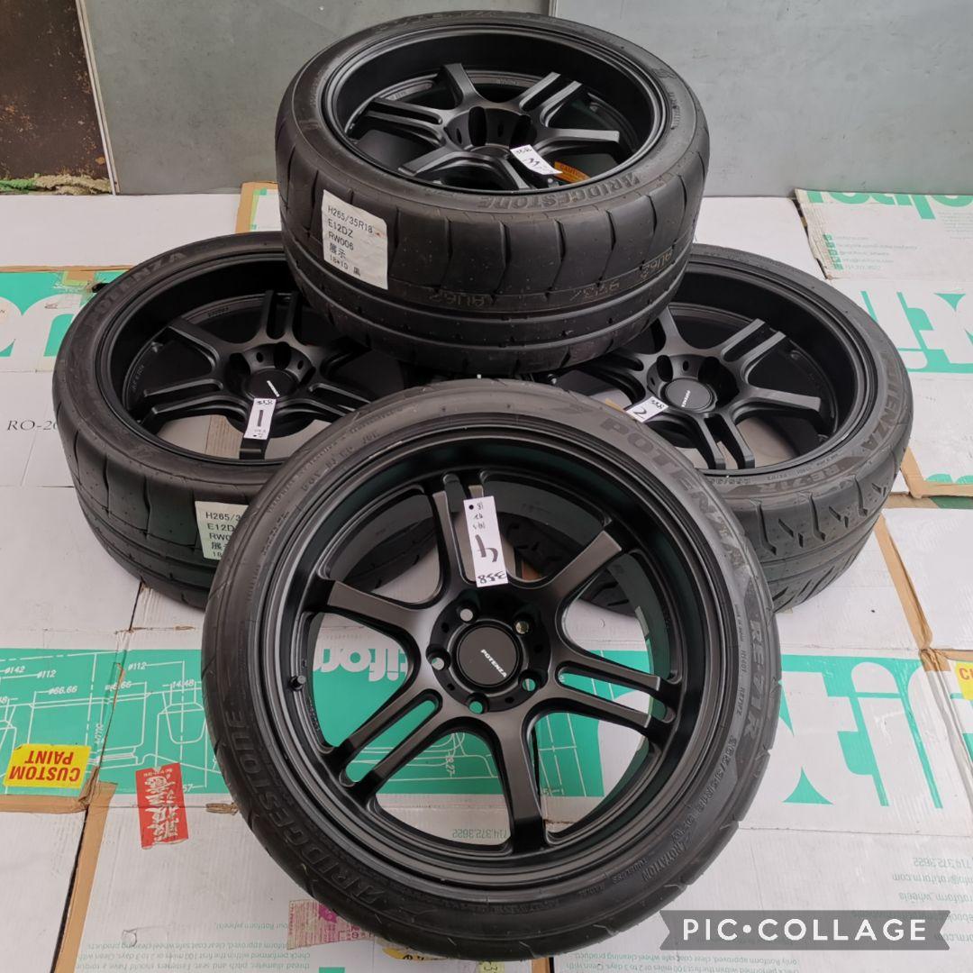 ブリヂストン ポテンザRW006 希少 軽量 鍛造 FORGED18インチ9.5 - メルカリ