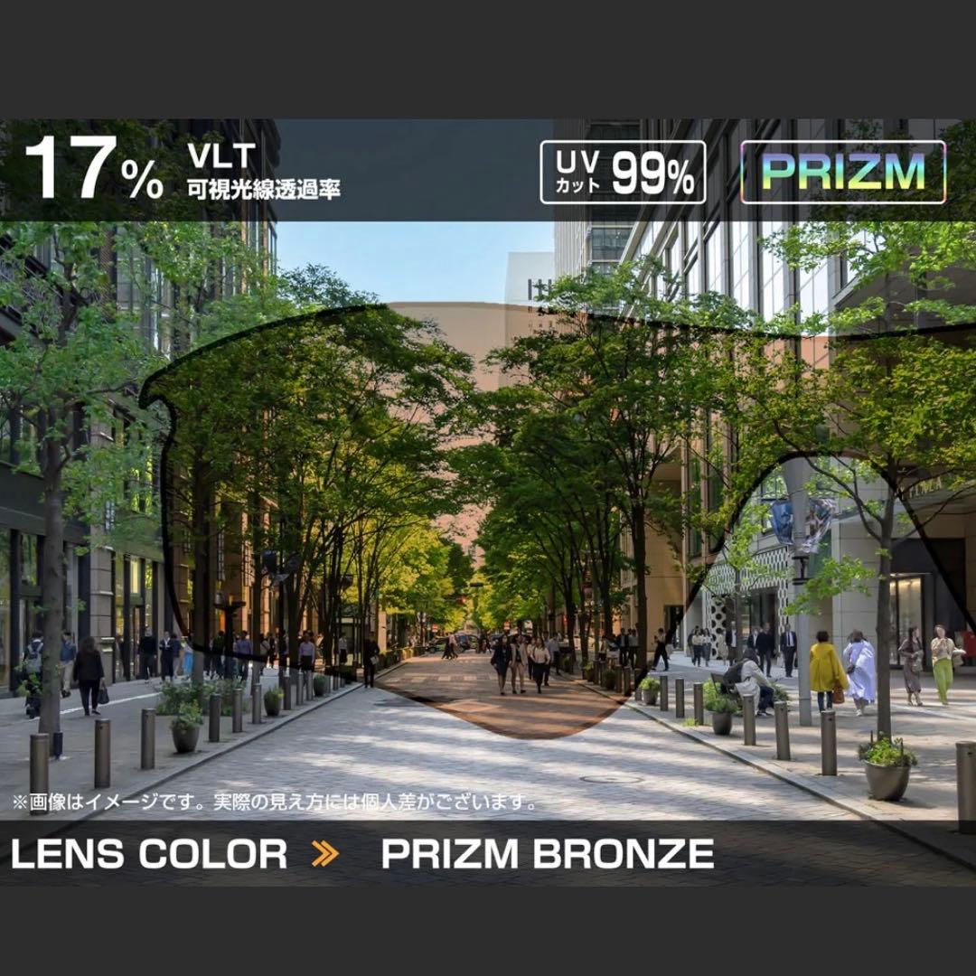 OAKLEY BXTRシリーズ専用レンズ -Prizm Bronze-