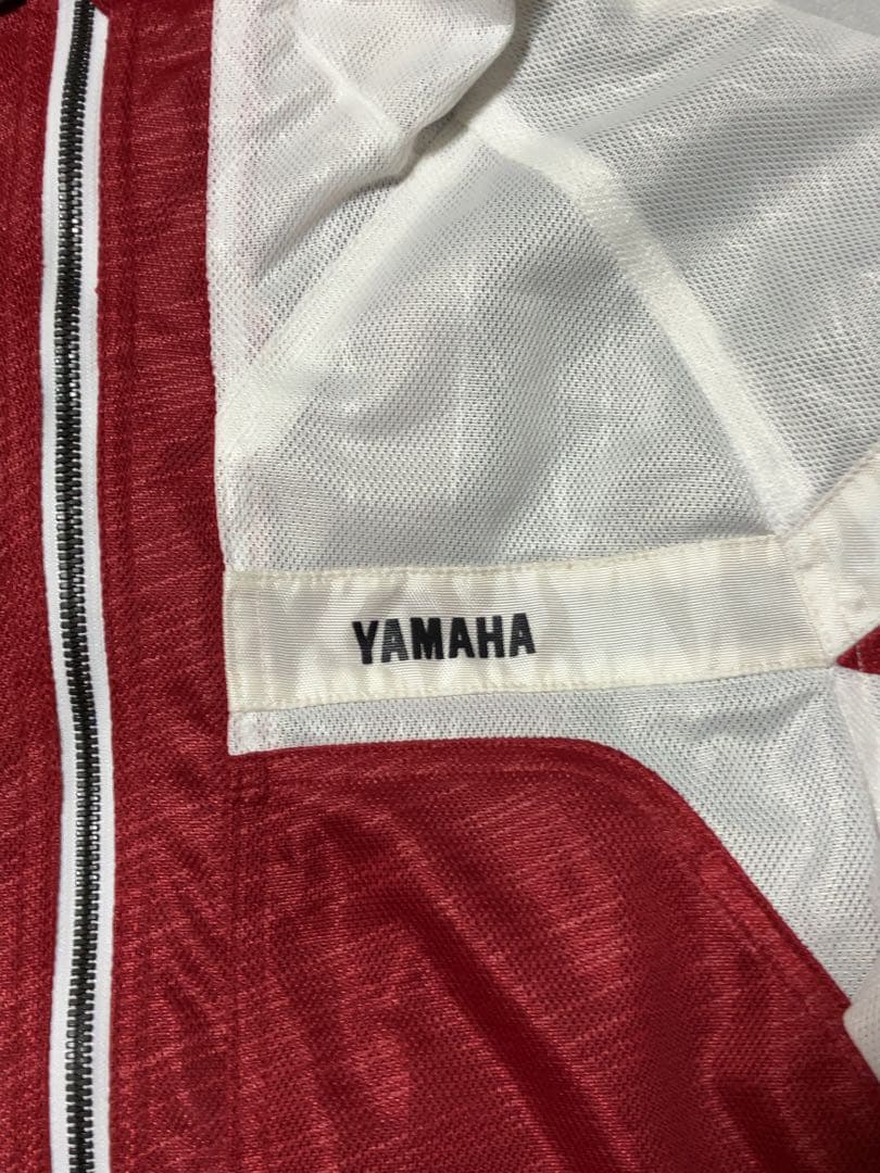 KUSHITANI バイクジャケット 赤/白 LL - バイクウェア・装備安く 買う