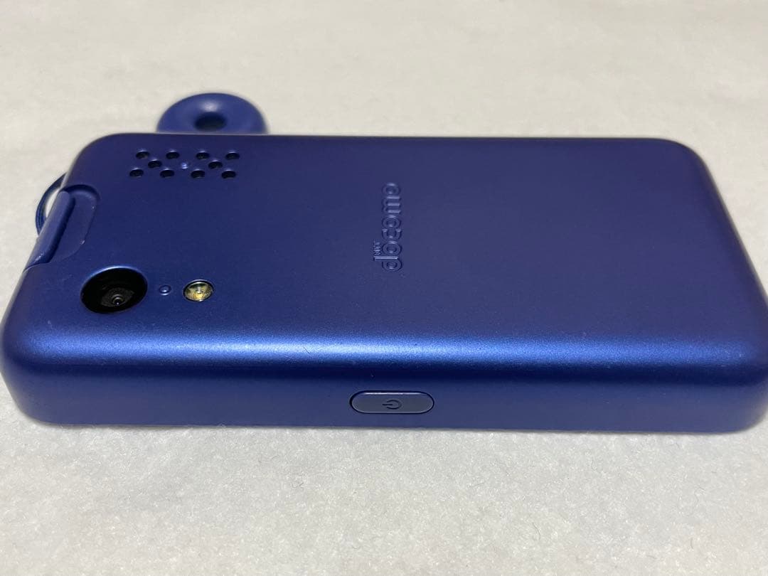 美品】docomo KY-41C ブルー 携帯電話本体 - メルカリ