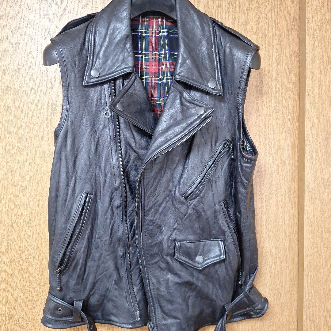 number (n)ine ライダース ベスト ナンバーナイン - メルカリ