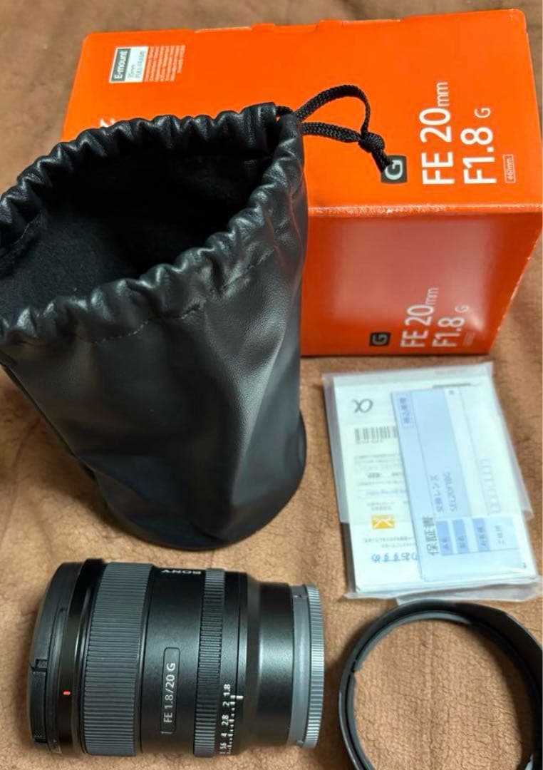 Sony SEL20F18G 20mm F1.8 単焦点レンズ Amazon.co.jp: ソニー / 広角単焦点レンズ / フルサイズ / FE 20mm F1