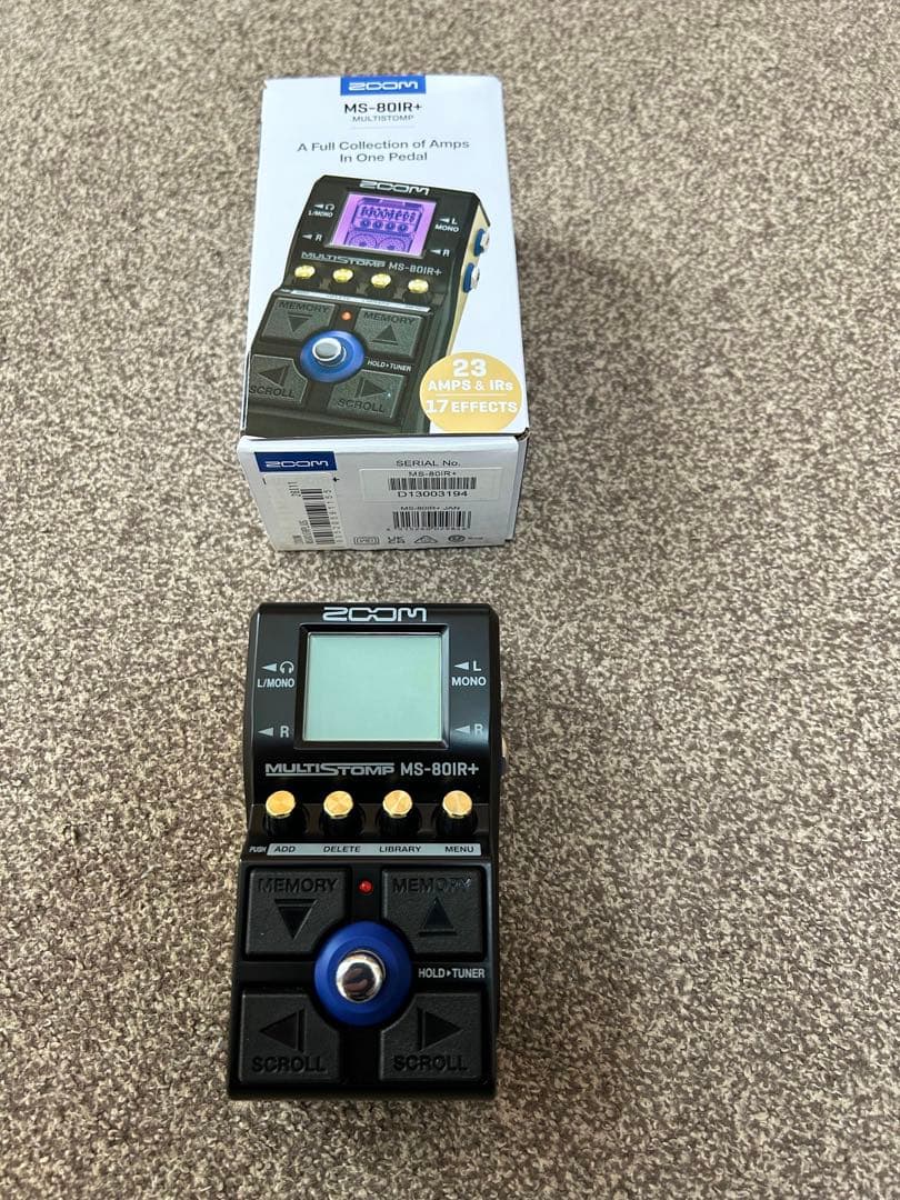 ZOOM MS-80IR+　アンプシミュレーター Zoom MS-80IR+ - Perfect Circuit