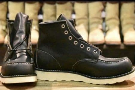 【8.5D 未使用 12年】レッドウィング 9075 アイリッシュセッター 黒