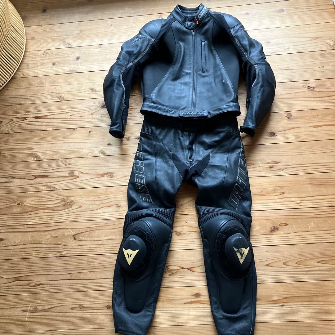 Dainese セパレート革ツナギ 黒 46 - メルカリ