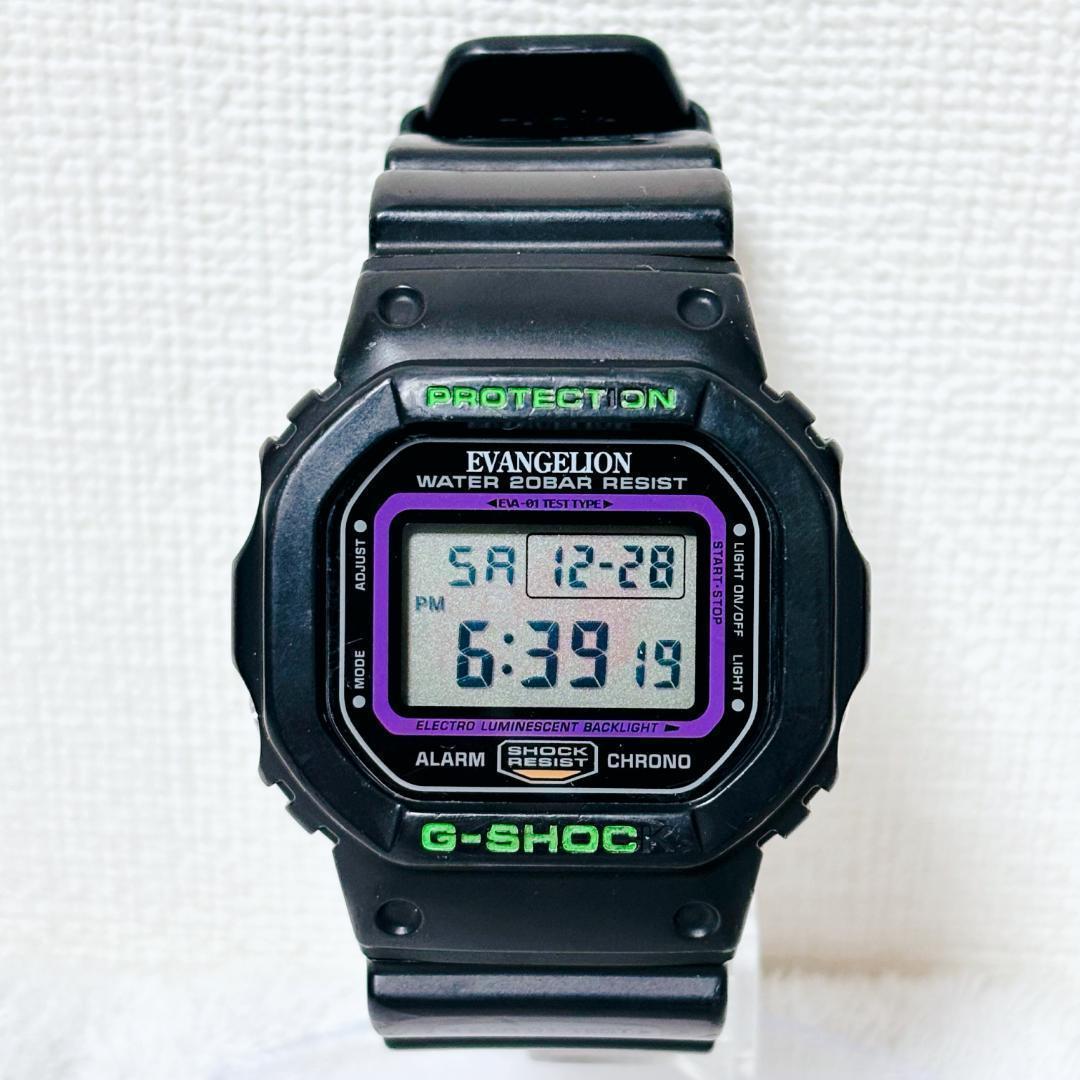 入手困難】G-SHOCK エヴァコラボ DW-5600VT 初号機 レア - メルカリ