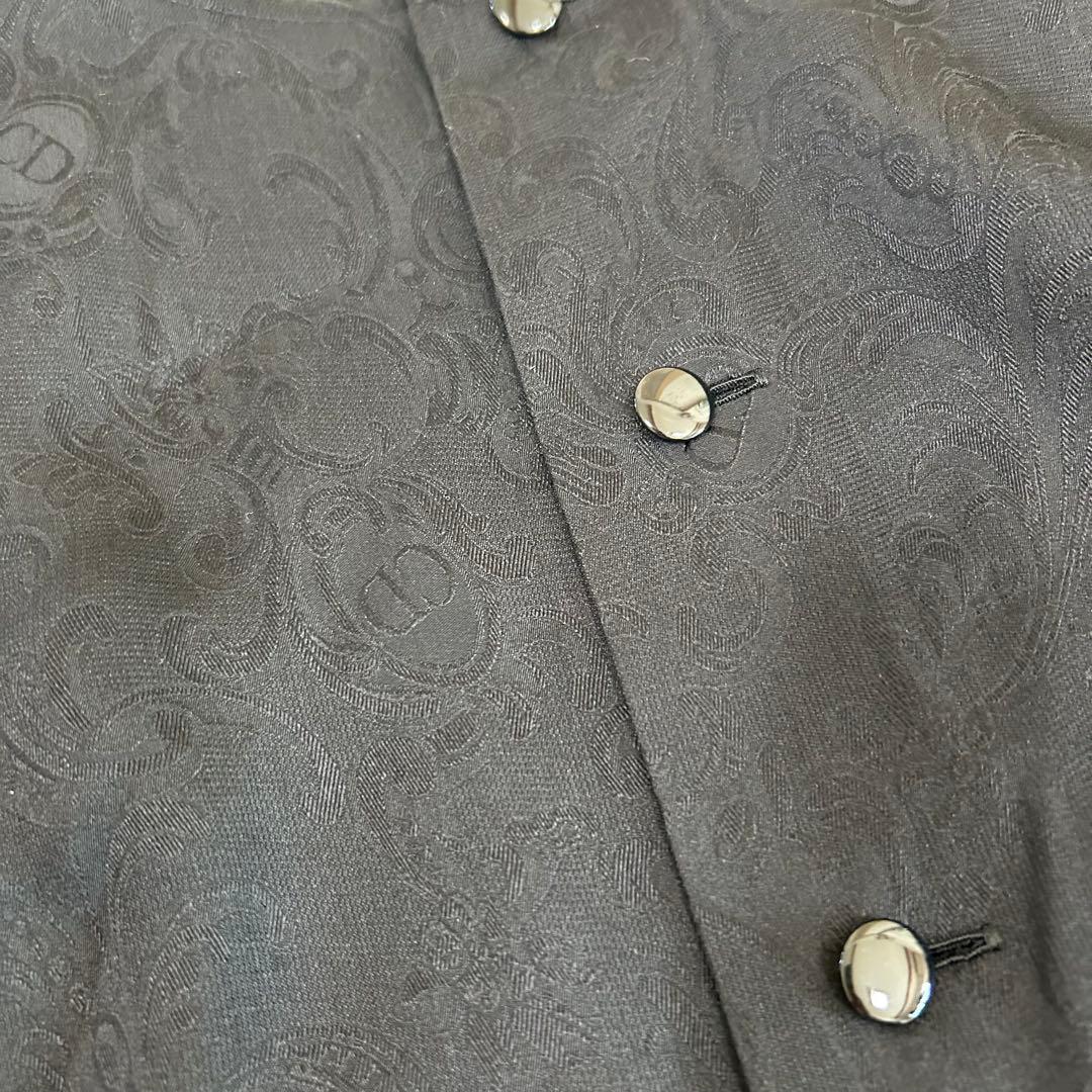 Christian Dior】 CD シルク100% バックボタン ブラウス - メルカリ