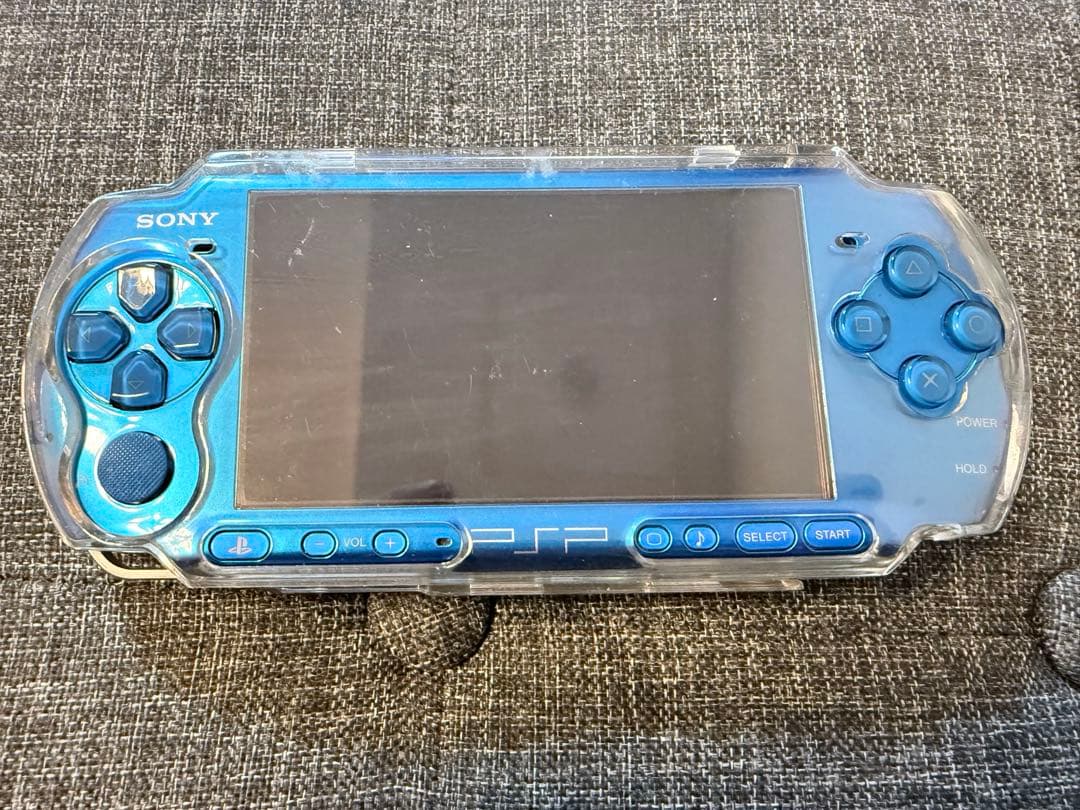 動作品】SONY PSP-3000 青 本体のみ - プレイステーションポータブル