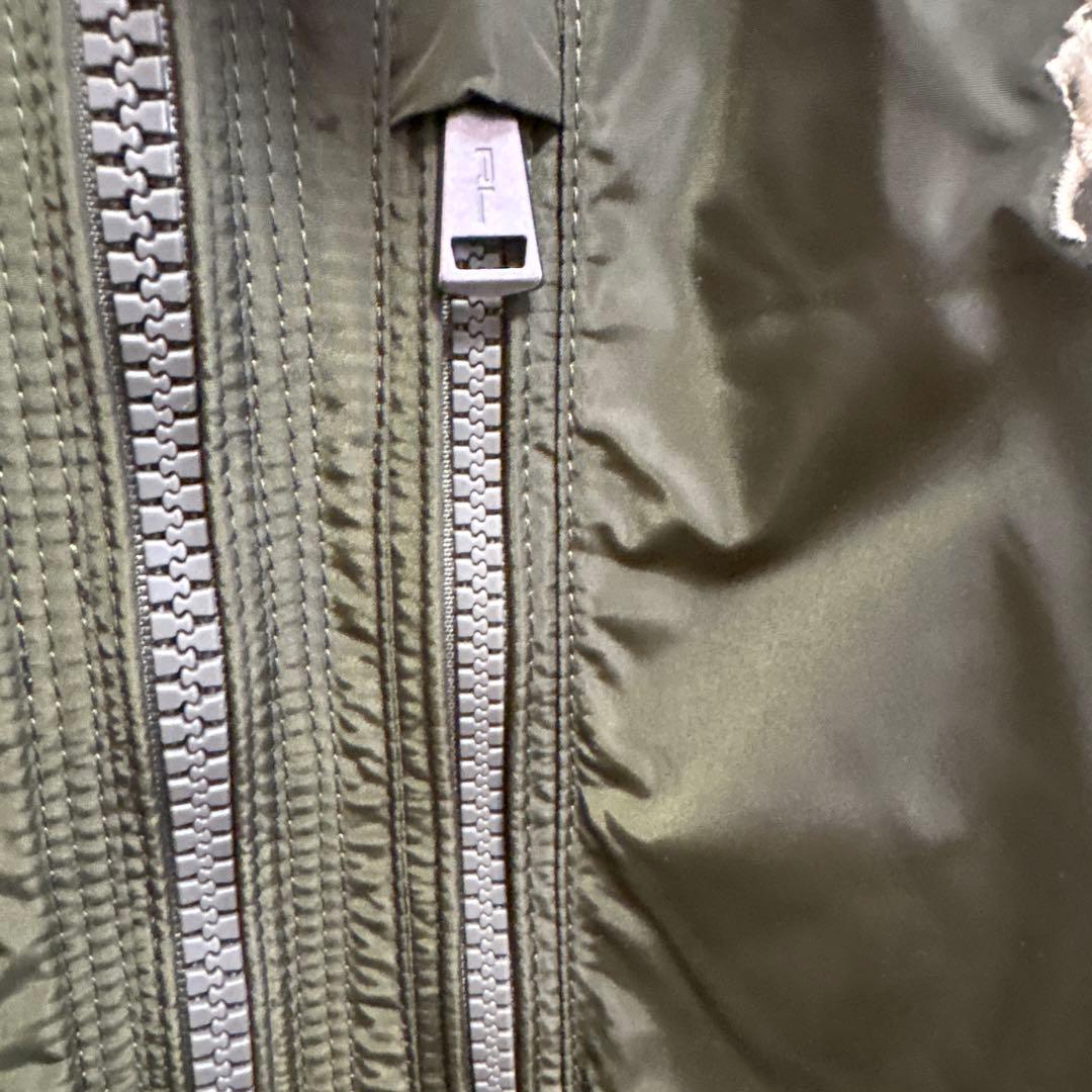 新品タグ付】ラルフローレン ダウンジャケット オリーブ（日本M相当