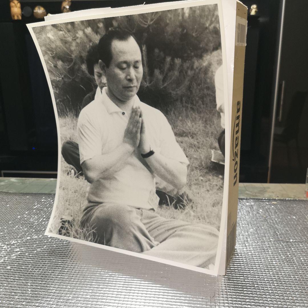 カ*シ様 高橋信次先生白黒写真を特大サイズ美品