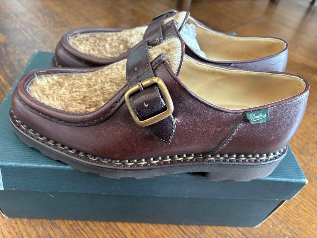 Paraboot MICHAEL BRIDEパラブーツミカエルマルシェ41.5 - メルカリ