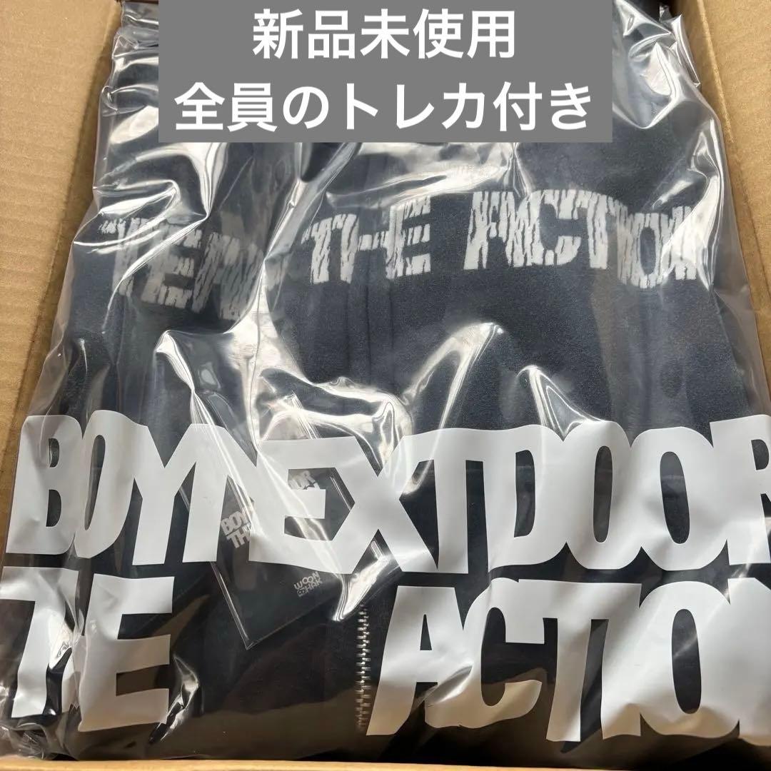 BOYNEXTDOOR パーカー　ジップアップフーディ　トレカ付き BOYNEXTDOOR The Action ZIP-UP HOODIE トレカ付き パーカー フーディ