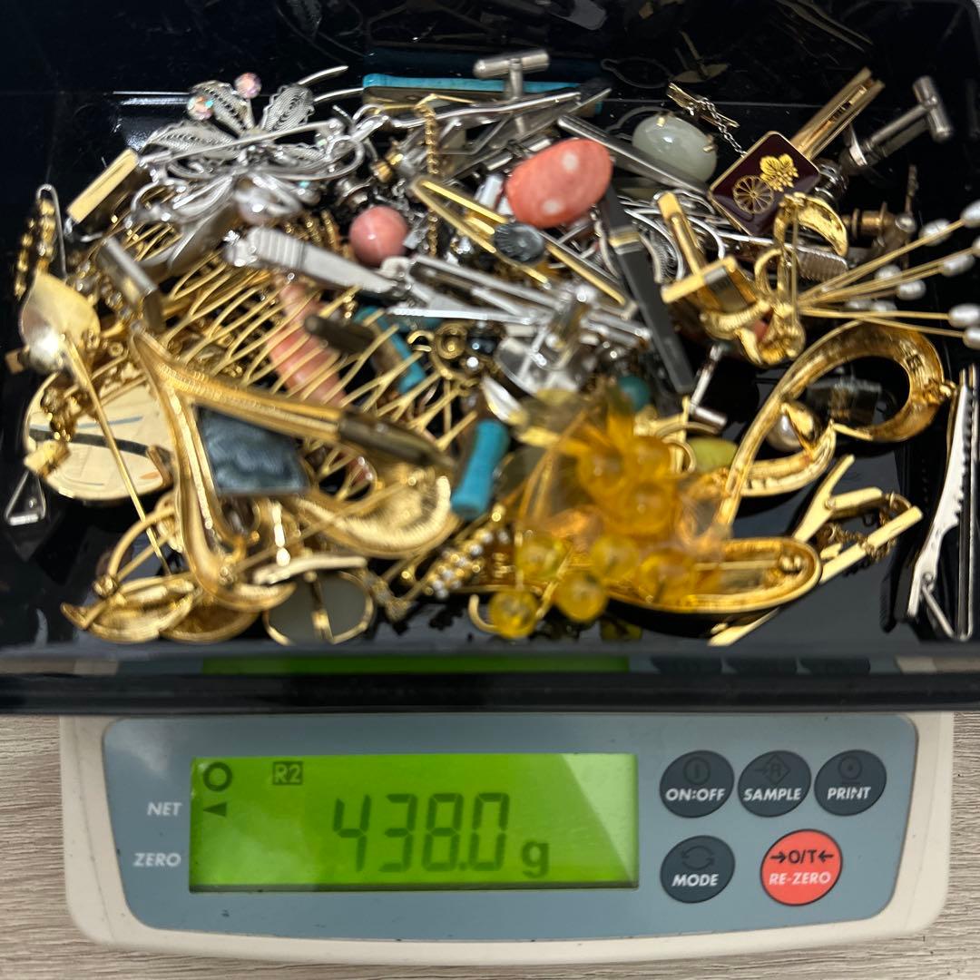 遺品整理】ブローチ アクセサリー まとめ silver k18gp 計438g