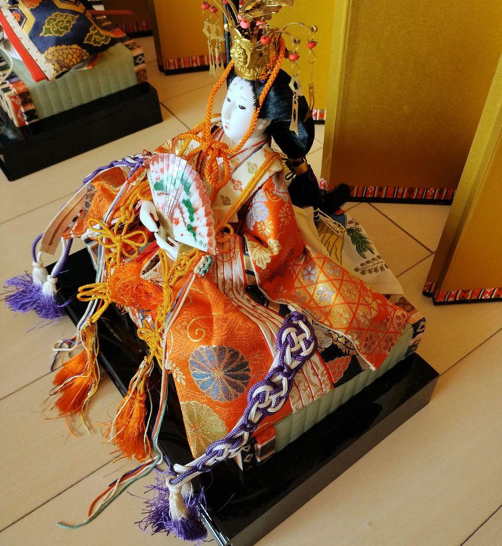① 京の伝統 愛宝作 雛人形 親王飾り 昭和レトロ アンティーク - メルカリ