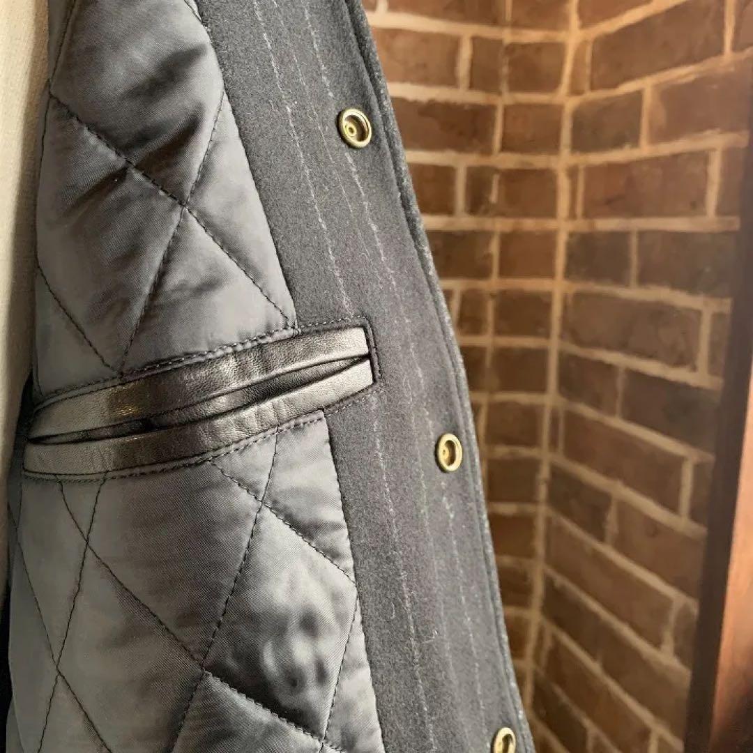 exodus エクソダス スタジャン バーシティ ウール レザー ワコマリア