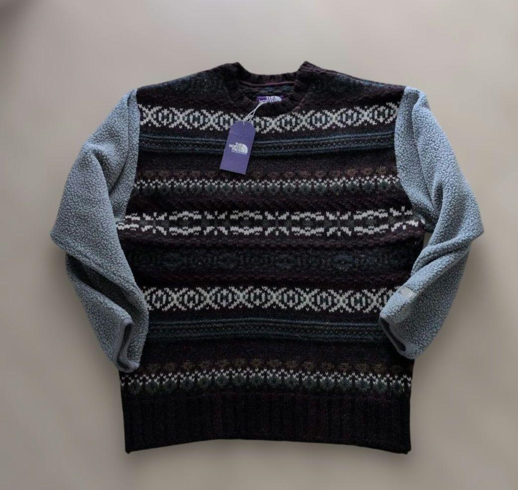 ノースフェイス パープルレーベル ニット セーター プルオーバーNT6254N THE NORTH FACE PURPLE LABEL ノースフェイスパープルレーベル NT6254N