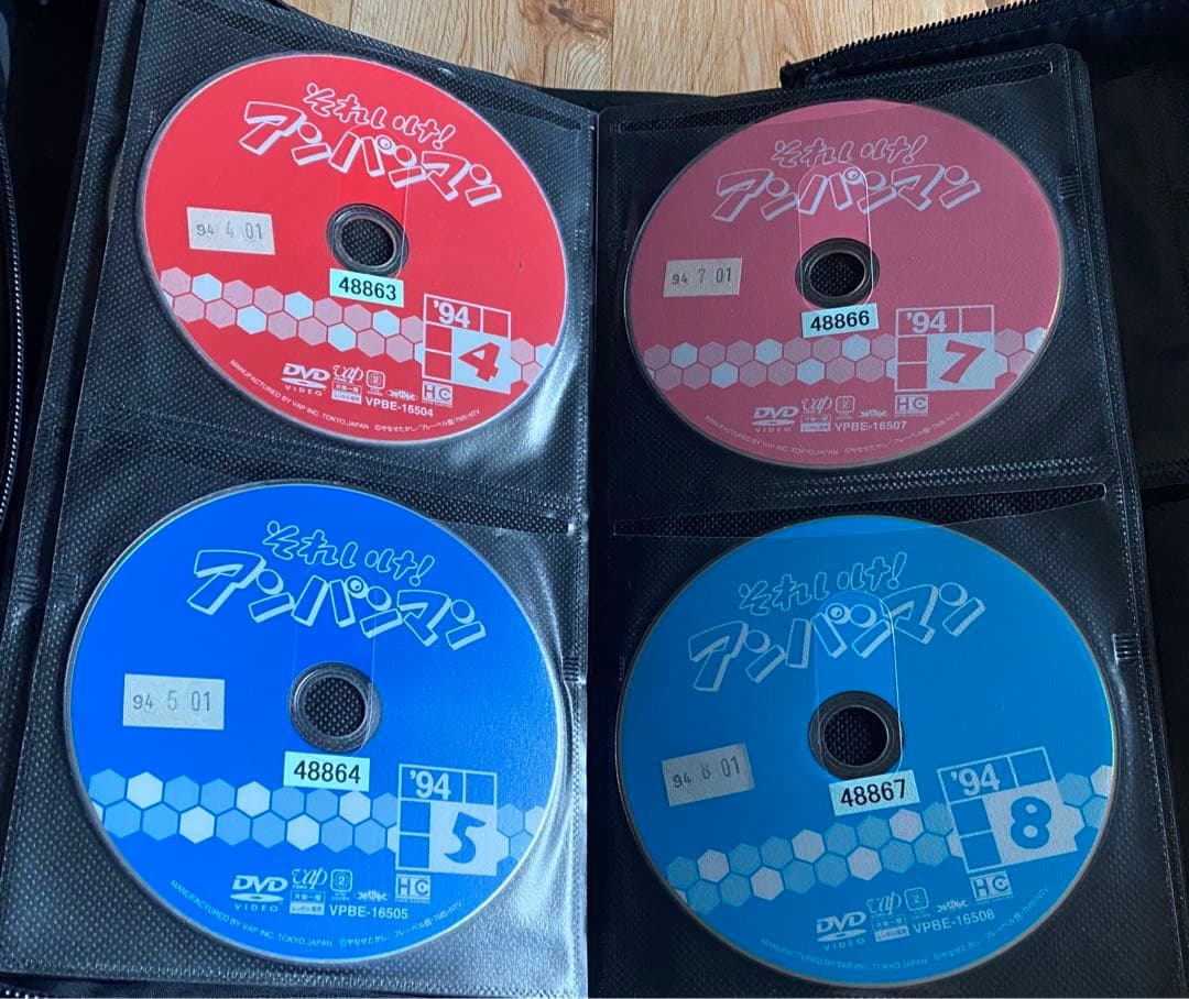 それいけ！アンパンマン DVD43枚セット - メルカリ