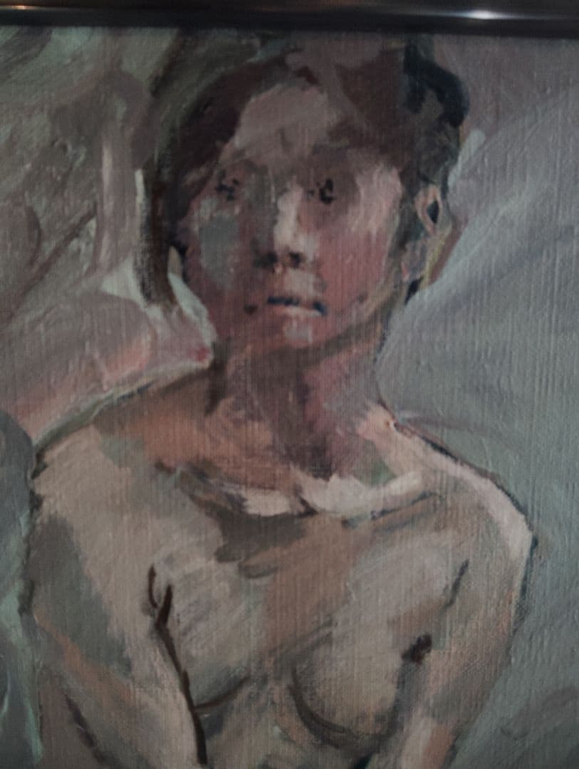 裸婦　絵画　油絵