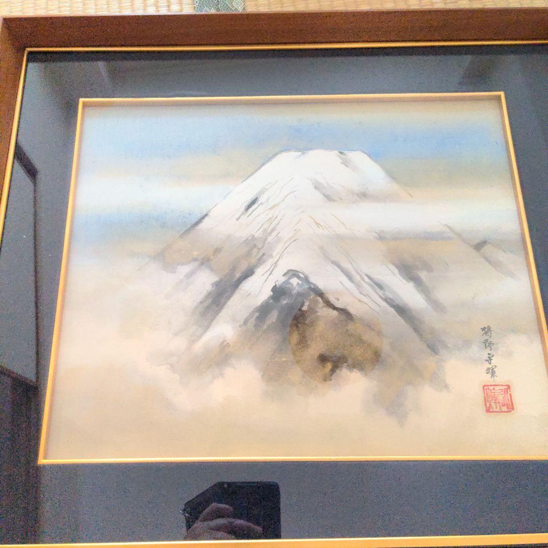 富士山　狩野守暉 Four Accomplishments (Kinkishoga 琴棋書画図)