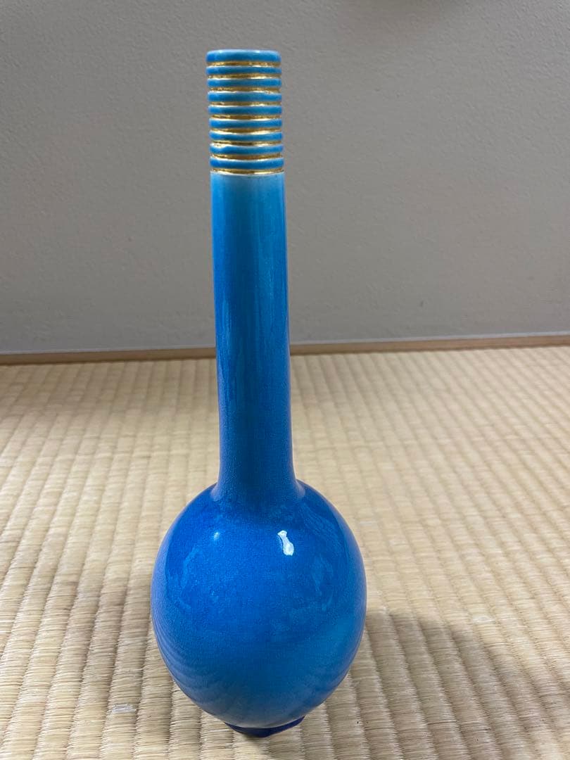 茶道具 永楽善五郎 交趾鶴首 花入 - メルカリ