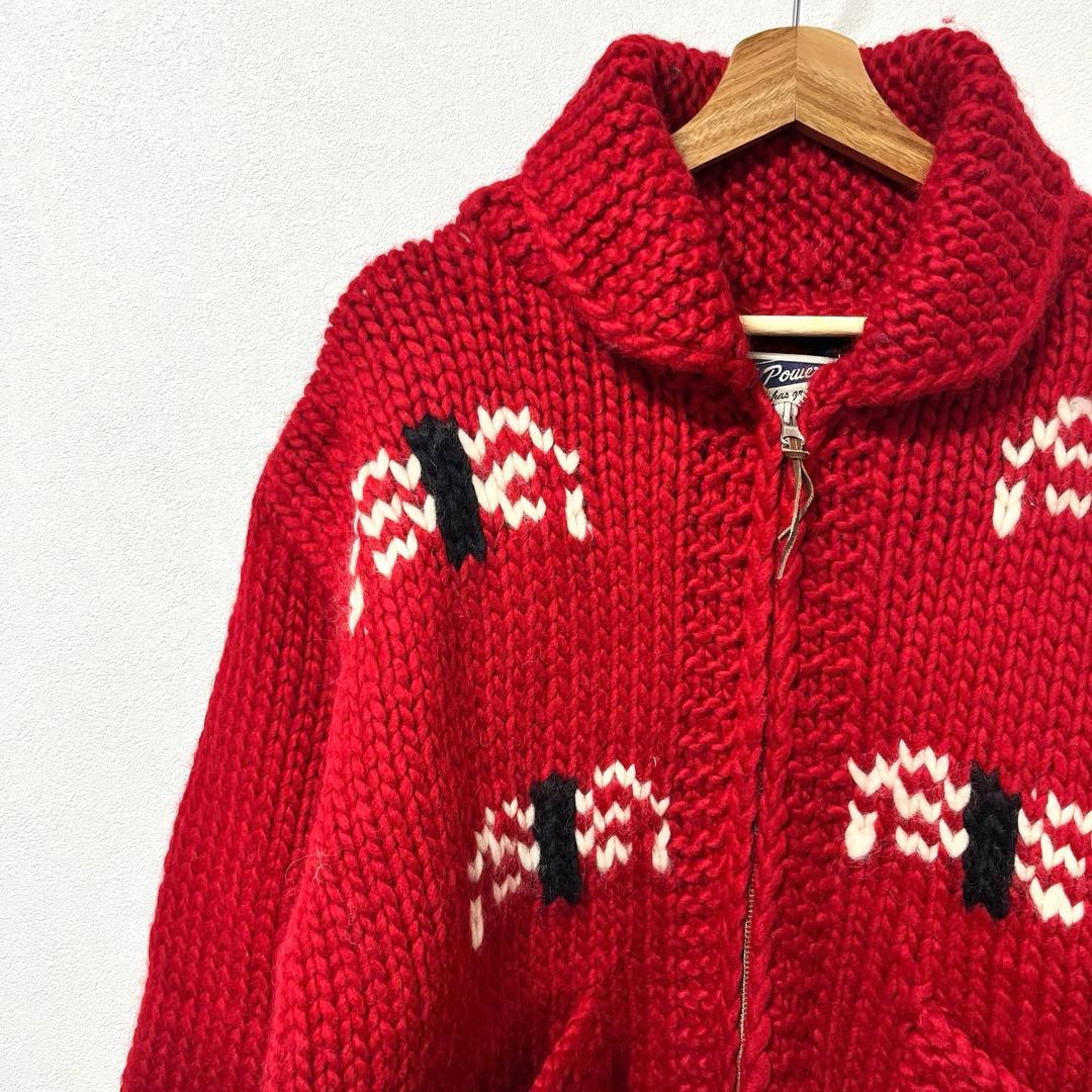 《Black Power》Spider Web Cowichan Sweater