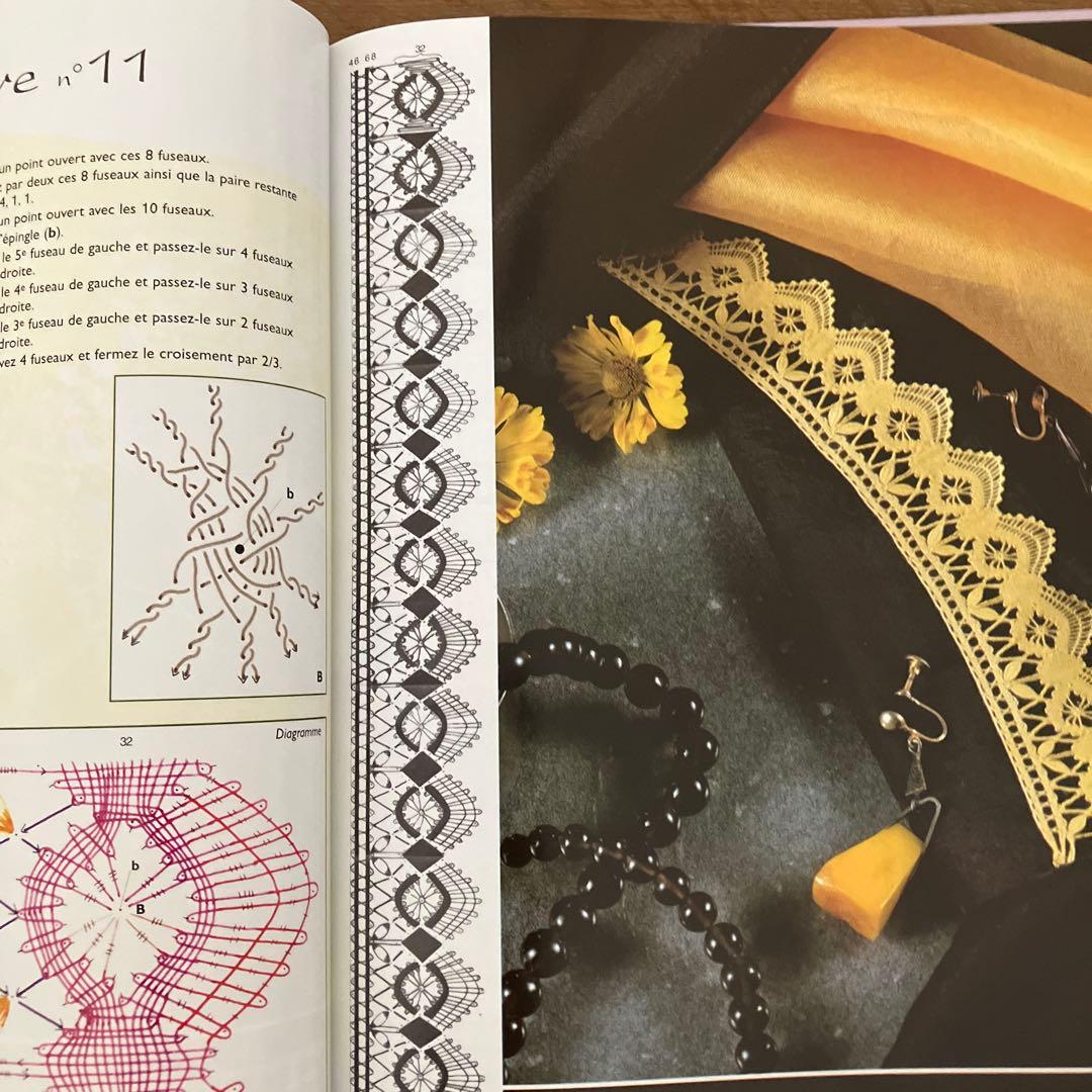 ボビンレース教本、パターン集 デュピュイLa guipure du Puy