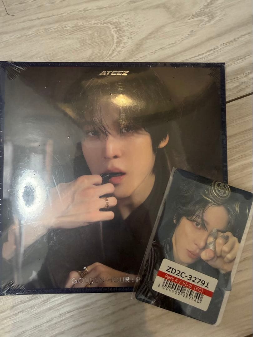 ATEEZ ユノ GOLDEN HOUR Part.4 DIGIPACK - メルカリ