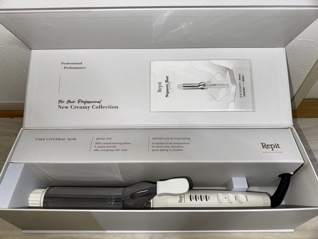 Repit カールヘアアイロン クレイツ スクエアバー 36mm Repit スクエアバー 36mm - 【公式】クレイツ(CREATEs)