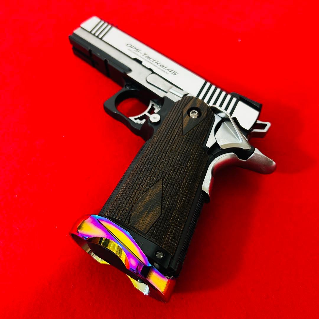 東京マルイ　ハイキャパカスタム　デュアルステンレス　ガスブロ ハイキャパカスタム デュアル・ステンレス - ガスブローバック | 東京