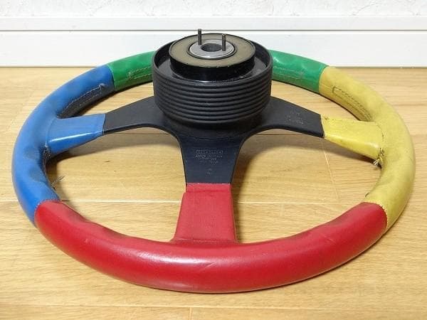 イタリア製 MOMO ベネトン F1 ステアリング ハンドル 旧車 アメ車