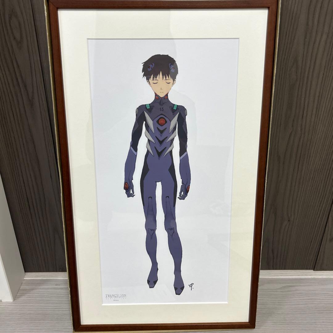エヴァンゲリオン展 限定販売複製原画 [シンジ] エヴァンゲリオンイラスト展II】複製原画M:EVANGELIONSTORE TOKYO-01 7