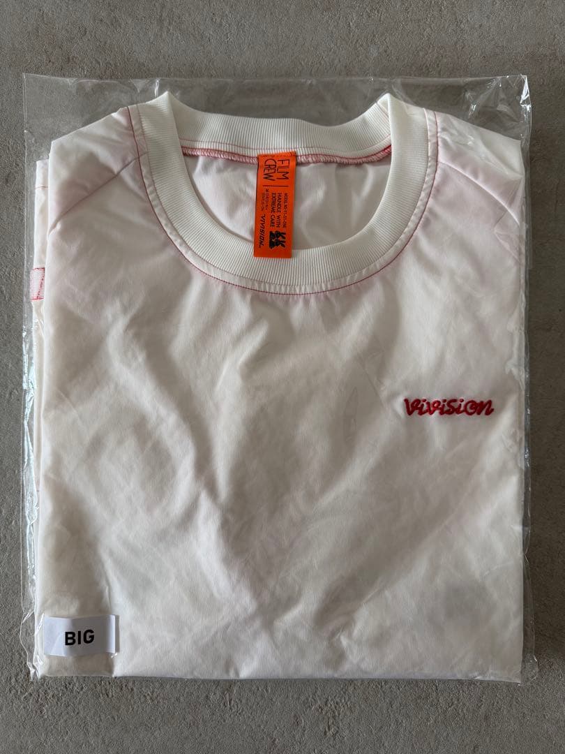 【新品未使用】vivision ナイロンTシャツ ホワイト BIGサイズ tシャツ メンズ 無地 LIFEMAX ライフマックス 8.5オンス ダンボール