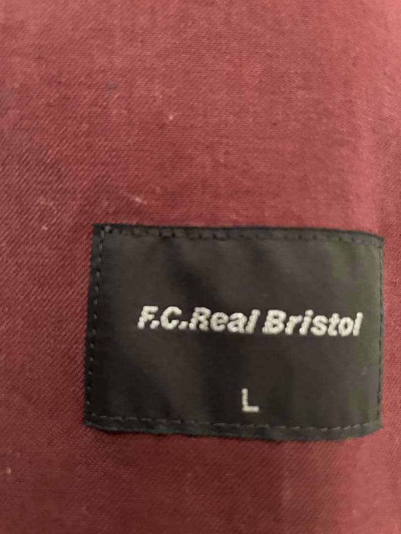 F.C.Real Bristol ナイロンジャケット L バーガンディ