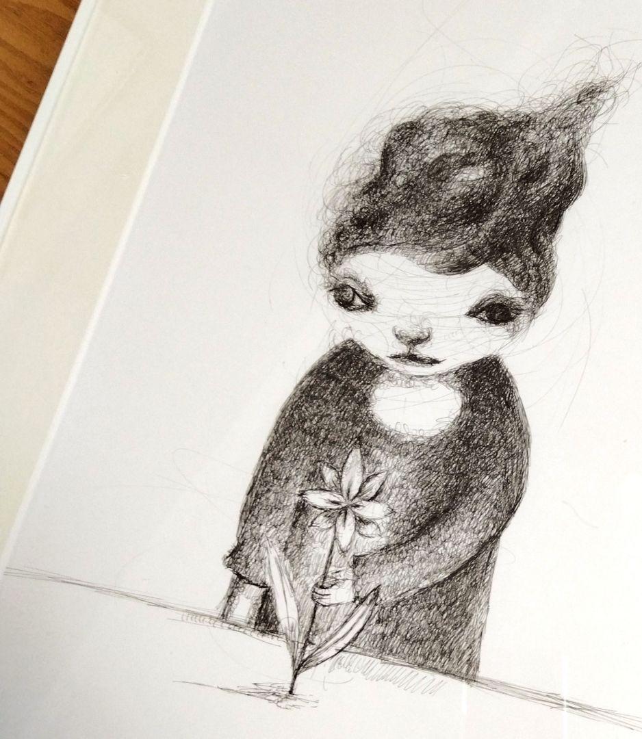 ☆ 柴原幸智 極細ペン画 原画