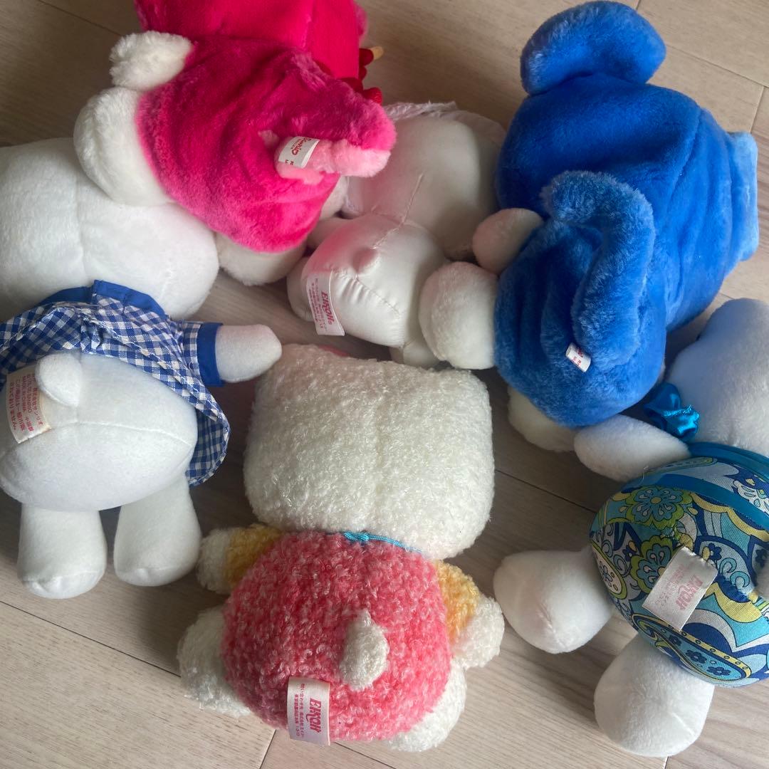 サンリオ ハローキティぬいぐるみ 6体セット 平成レトロ 当時物