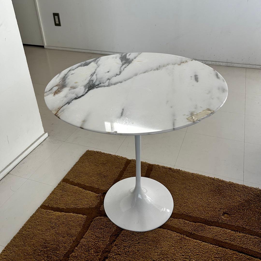 大理石 Knoll ノール エーロ・サーリネン チューリップ サイドテーブル