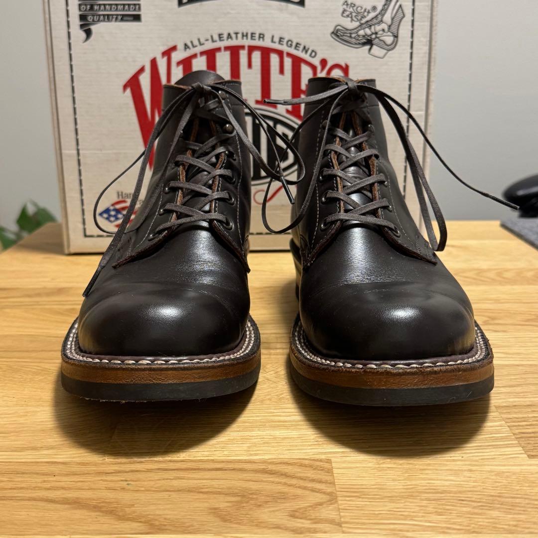 【美品】White's ホワイツ セミドレス ドレスブラウン 8.5E