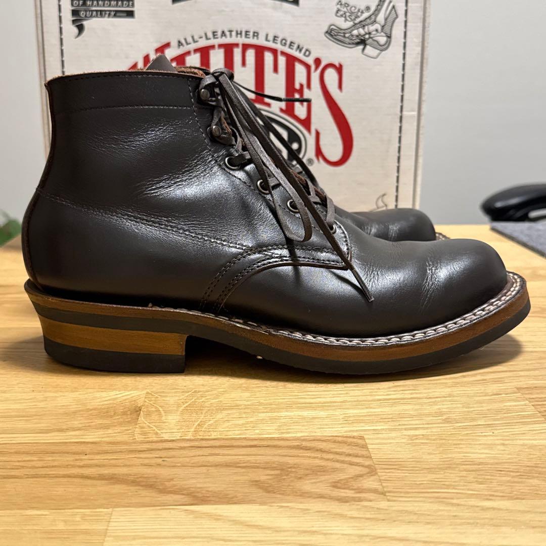 【美品】White's ホワイツ セミドレス ドレスブラウン 8.5E